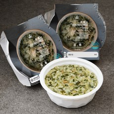 섬죽 초록눈 바지락미역죽 (냉장), 300g, 3입