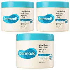 더마비 울트라 모이스처 바디크림 순한 바닐라 파우더향, 430ml, 3개