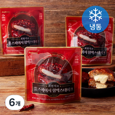 프레시지 최현석의 한돈한우 스파이시 함박스테이크 (냉동), 180g, 6개
