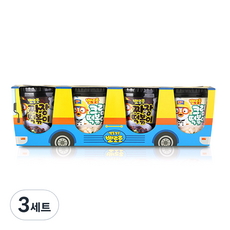 Pororo 巴士綜合炒年糕 奶油口味 2入+炸醬口味 2入, 3組, 450g