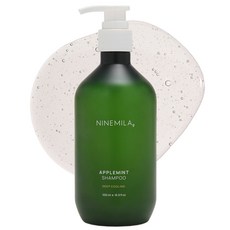 NINEMILA 弱酸性蘋果薄荷清涼洗髮精, 500ml, 1瓶