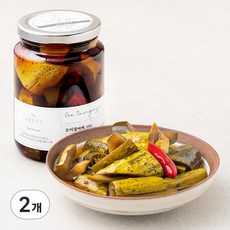 소중한식사 오이장아찌, 500g, 2개