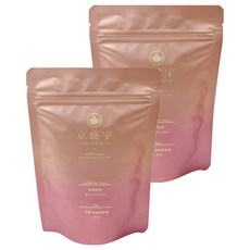 京盛宇 無咖啡因 幸福 玫瑰與洛神花茶, 4g, 10包, 2袋