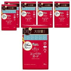 elleair 艾黎艾爾 elis 愛麗思 日本原裝進口 極致薄衛生棉 護翼型, 6包, 38片, 日用量多安心(25cm)