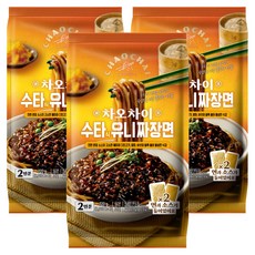 차오차이 수타식 유니짜장면 720g 2인분, 3개