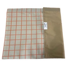 J&N 亞格 印花防磁波微波爐罩 橘色 2入, 49 x 33cm