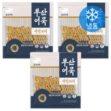 효성어묵 사각꼬지 (냉동), 1kg, 3개