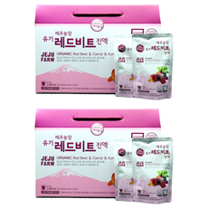 Jeju Farm 紅甜菜蔬果汁, 100ml, 60包