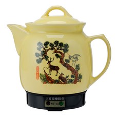 大家源 陶瓷藥膳壺 台灣製 3.5L, 1個, TCY-323