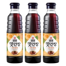 샘표 맛간장 조림볶음용, 500ml, 3개