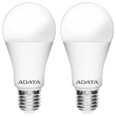 ADATA 威剛 大廣角高效LED燈泡 13W AL-BUA60C4A-13W65 124 x 60mm, 白光, 2個