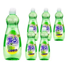 ROCKET火箭牌 青蘋果洗碗精, 酵素+水果酸配合, 溫和不傷手配方, 600ml, 6瓶