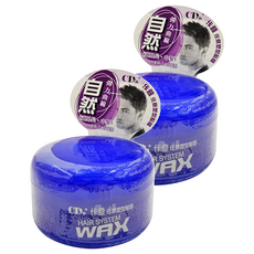 CDen 佧登 任意塑型髮蠟 自然, 135g, 2罐