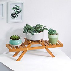 OADESK 原木花盆架 橫式, 單一顏色