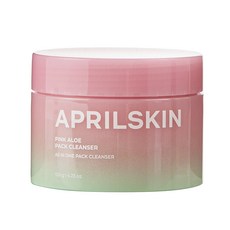 APRILSKIN 粉紅蘆薈面膜潔面乳, 1個, 120g