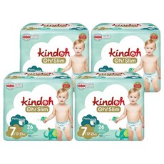 kindoh Oh Slim 超薄褲型尿布 17~21kg, 3XL, 104片