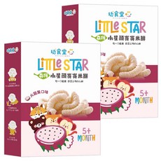 CHILDHOOD 幼幼食堂 有機幼兒米餅 5個月以上, 火龍果, 20g, 2盒