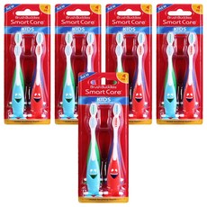 브러쉬버디즈 키즈브러쉬 유아칫솔 4p 세트, 혼합 색상, 5세트, 4개입