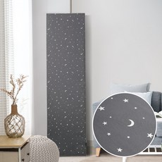 더자리 트윙클 스탠드형 에어컨커버, 트윙클차콜그레이