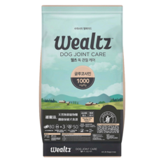 Ｗealtz 維爾滋 犬用 關節保健無穀乾糧, 新鮮去骨雞肉+脫水雞肉, 1.2kg, 1包