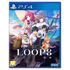 PlayStation PS4 遊戲片 LOOP8 降神 中文版, 單一商品