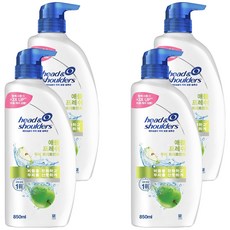 寶潔海飛絲蘋果清新調理漂洗蘋果味, 4個, 850ml