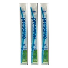 preserve 軟毛牙刷 + 旅行盒, 3套