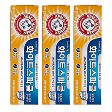 암앤해머 덴탈케어 화이트 스파클 치약, 121g, 3개