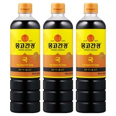 몽고간장 국간장, 900ml, 3개