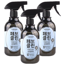 W.DRESSROOM 除臭噴霧 No.97四月柔棉, 500ml, 抗菌衣物, 3瓶