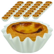 천운패키지 타르트몰드컵, 화이트, 50개
