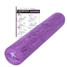 트라택 EVA 폼롤러, 펜시 퍼플, 1개