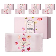 AVCA 優質烘乾機烘乾機片織物柔軟精清新花香原創產品, 5個, 100入