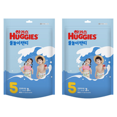 HUGGIES 好奇 游泳用防水褲型尿布, 第5階段, 6片
