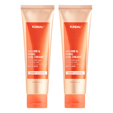KUNDAL 昆黛爾 捲髮定型霜 櫻花香, 2個, 130ml