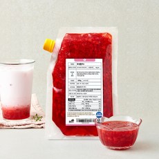 봄봄푸드 보석딸기, 500g, 1개