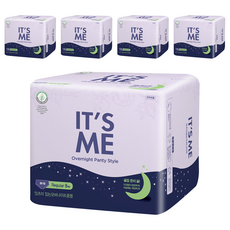 잇츠미 유기농 입는 오버나이트, 중형, 8개입, 5개