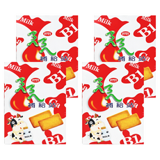 SANESU ㄋㄟㄋㄟ 補給站 牛奶餅乾, 174g, 4盒