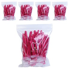 Smile Brush 牙間刷 L型 SSSS 紅色, 50入, 5個