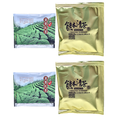 熊本清茶 日月潭紅茶台茶18號 + 坪林蜜香紅茶立體茶包 Set, 每盒30入, 3g 50包, 2盒