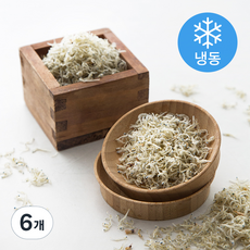 청해명가 고래안주31팩토리 시그니쳐 통영여수 명산지 볶음멸치 (냉동), 150g, 6개