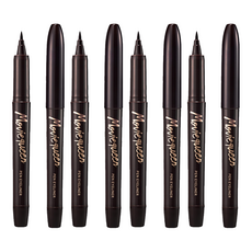 KARADIUM 電影女王筆眼線筆 1g, 02 Brown, 4支