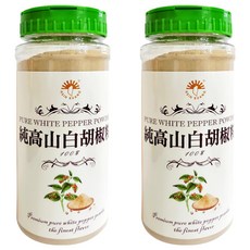 新光洋菜 100%純高山白胡椒粉 馬來西亞產地, 260g, 2罐