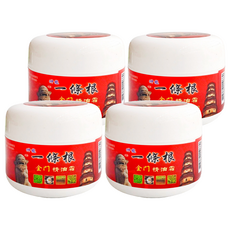 神龍一條根 金門精油霜, 80g, 4罐, 1入