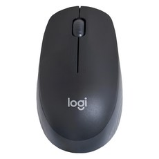 logitech 羅技 全尺寸無線滑鼠, M190, 木炭黑