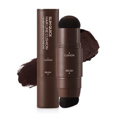 DASHU Daily Slim Quick髮際線修飾雙頭氣墊筆 2.5g, 1支, 自然棕