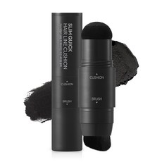 DASHU Daily Slim Quick髮際線修飾雙頭氣墊筆 2.5g, 1支, 自然黑