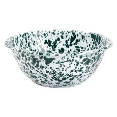 Crow Canyon Home 大理石紋沙拉碗 D18 綠色, 1個
