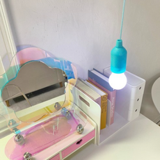 LENA ENERGY 可拉伸室內裝飾LED燈串, 4個, 藍色