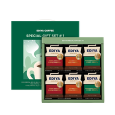 Ediya Beanist Americano No.1 咖啡套裝, 1組, 原味 20入+溫和款 20入+無咖啡因 20入